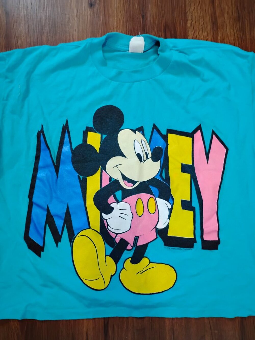 Vintage Disney Mickey Mouse Crop Top T-Shirt
